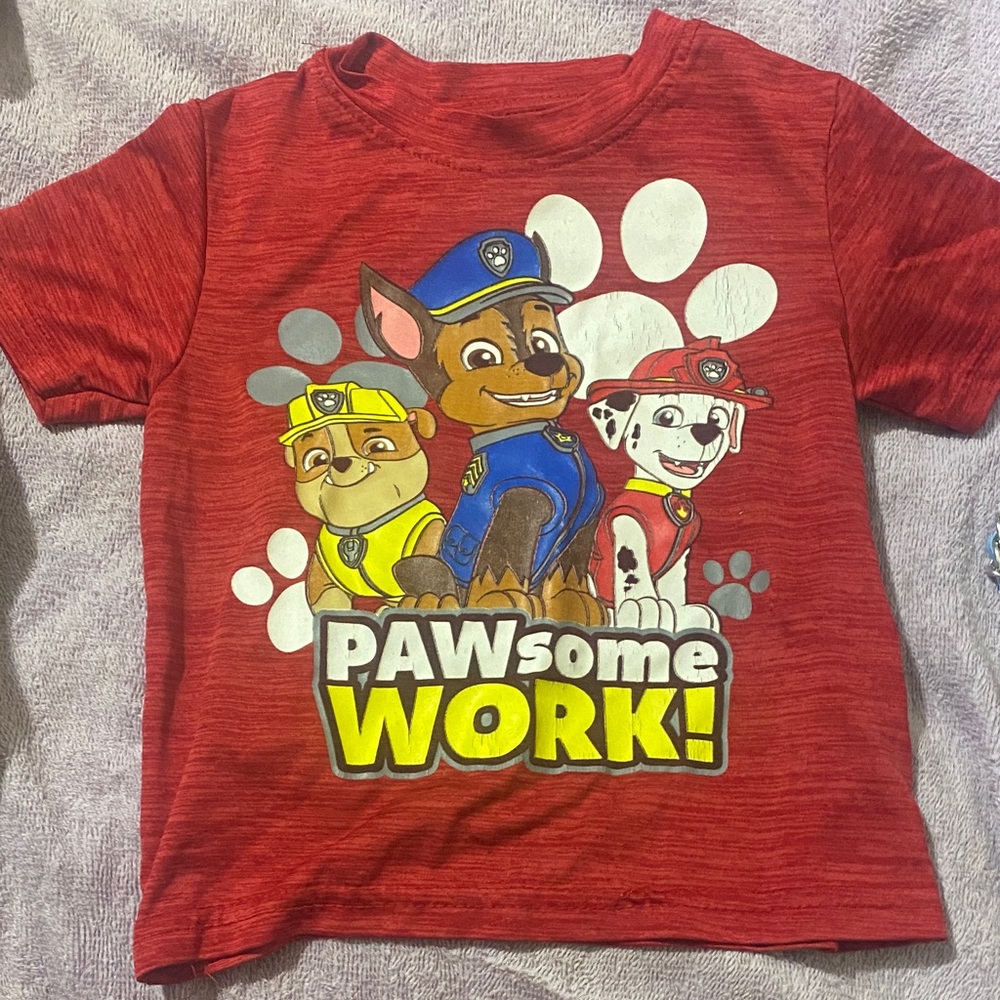 Nickelodeon Red PAW Patrol Kids T-Shirt